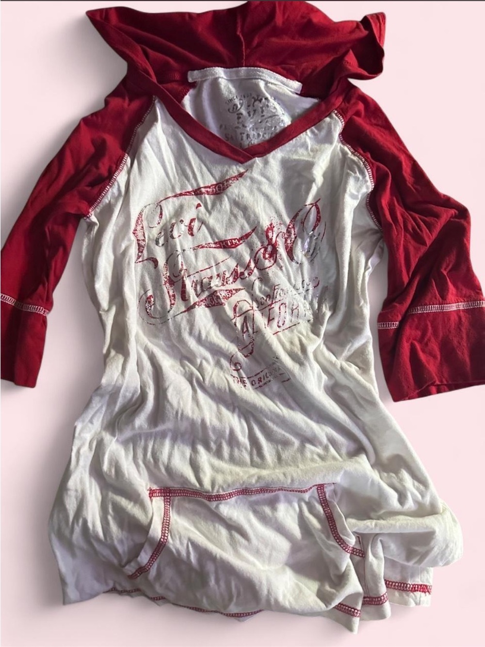 vintage henley top